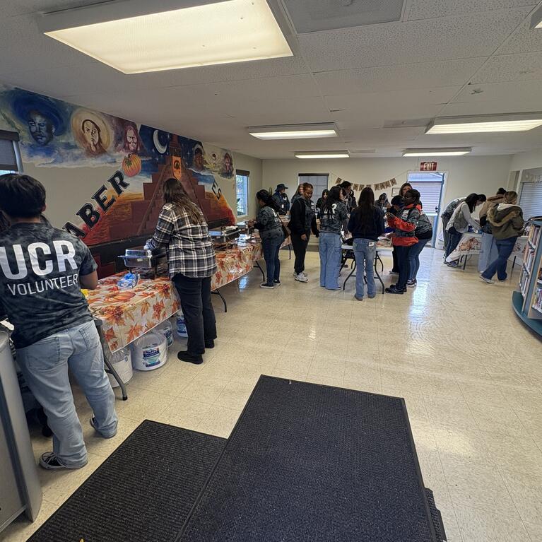 Prepping holiday dinner