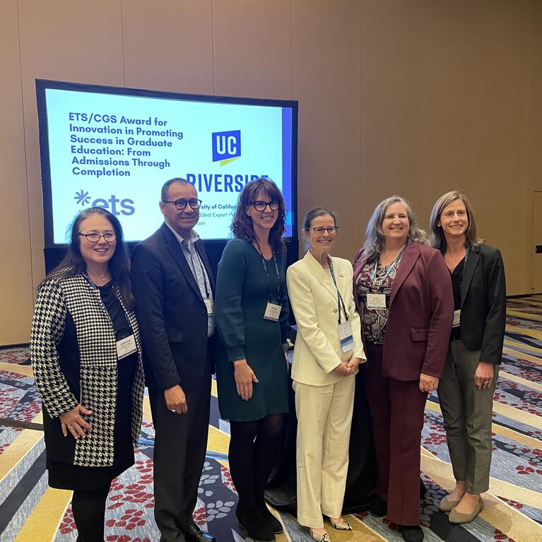 ETS-CGS Award to UCR Graduate Division