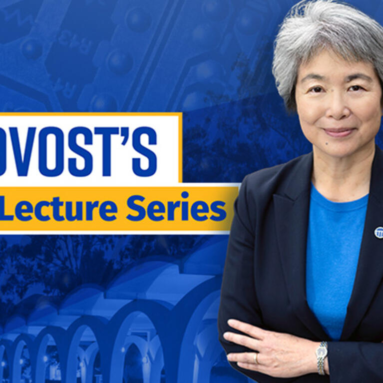 A graphic header with a picture of Dr. Liu