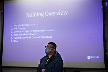 COVID cleaning training