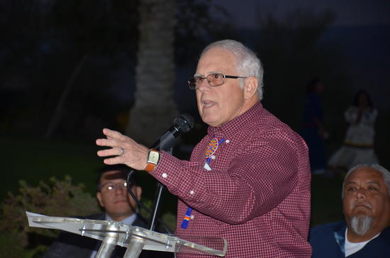 Clifford Trafzer speaking