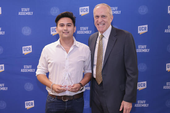 Dante Kruise and Chancellor Wilcox