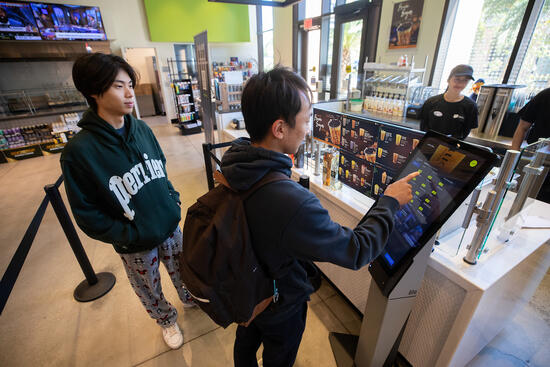 Boba at market