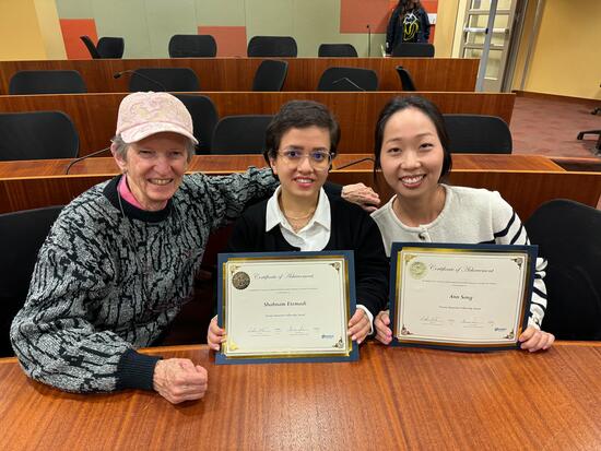 Prue Talbot Shabnam Etemadi Ann Song