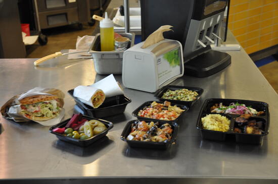 Menu items from Scotty's Grill & Market