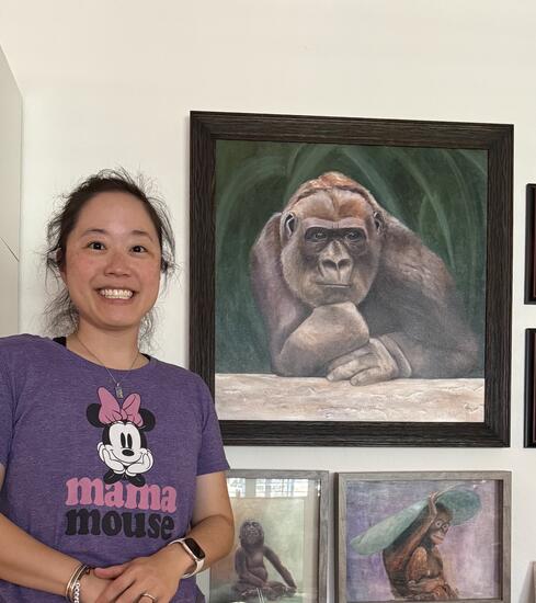 Rachel Wu and her art
