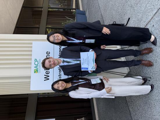Medical students win first prize