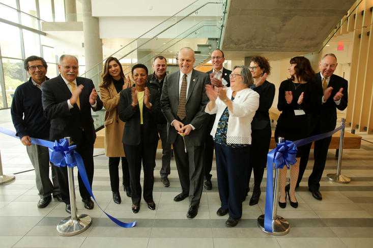 ribbon-cutting for MRB