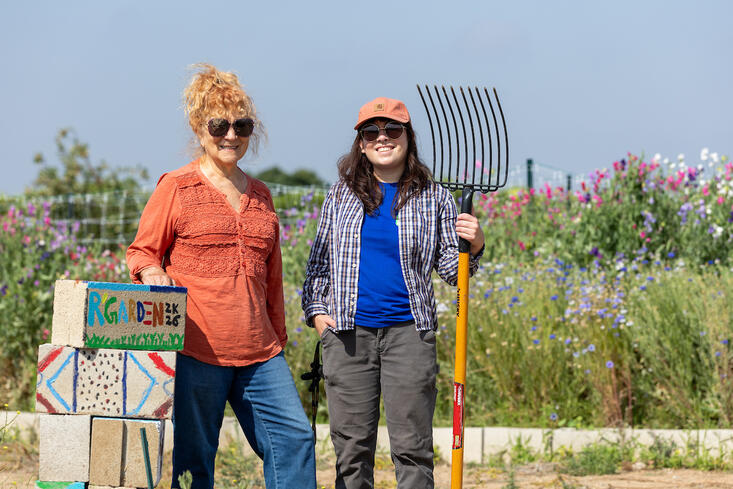 Amy Litt and Cystal Brachetti