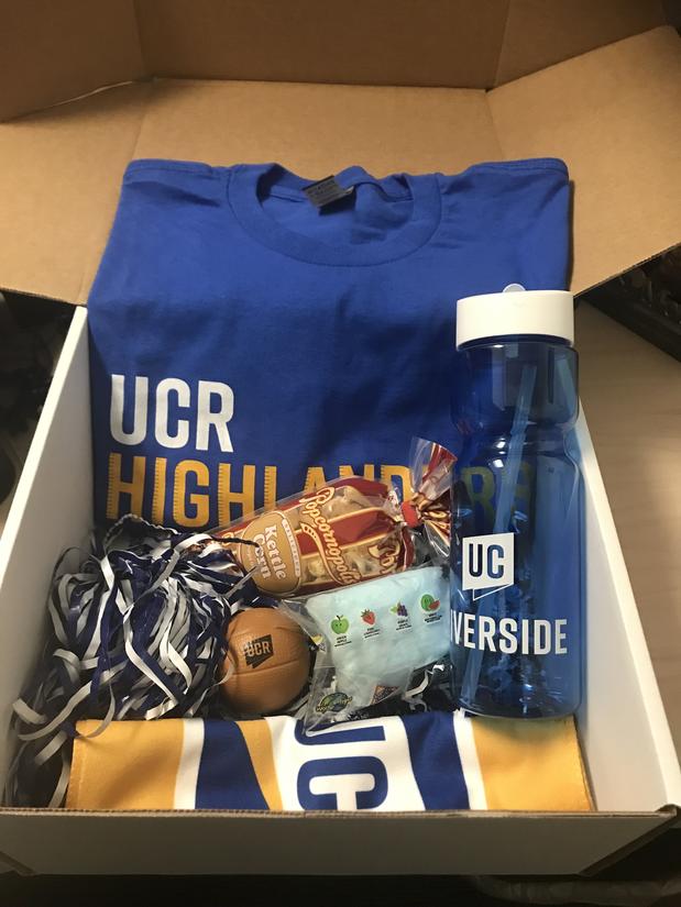 Homecoming 2021 spirit box (UCR)