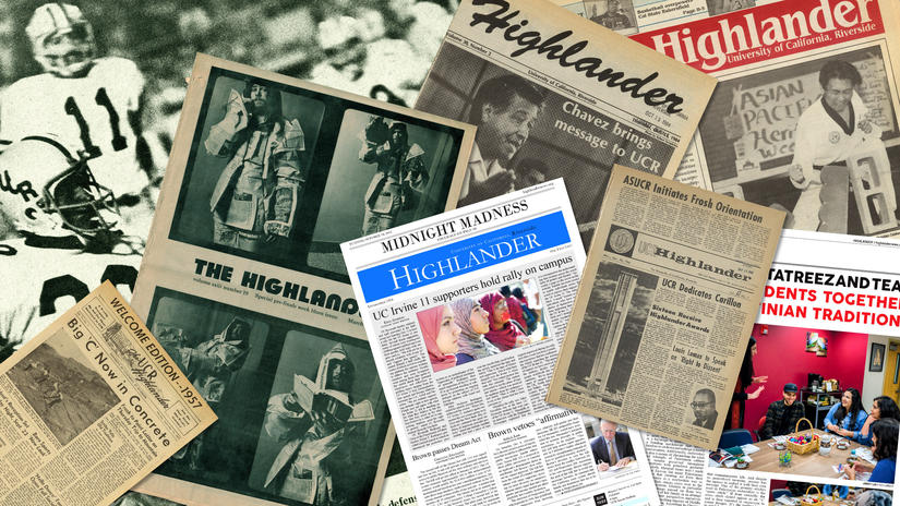 Highlander front pages