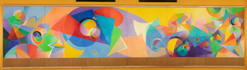 Stanton Macdonald-Wright mural